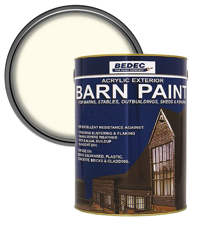 Bedec Barn Semi Gloss Paint - Gardenia