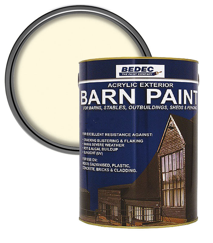 Bedec Barn Semi Gloss Paint - Magnolia