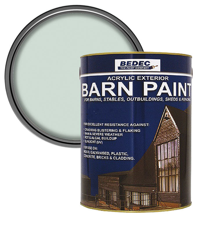 Bedec Barn Semi Gloss Paint - Woodland Green