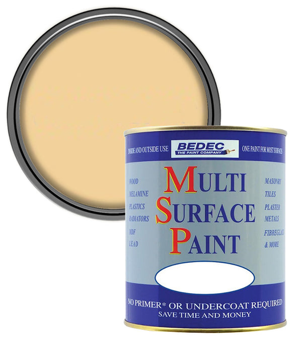 Bedec Multi Surface Soft Gloss Paint - Butterscotch