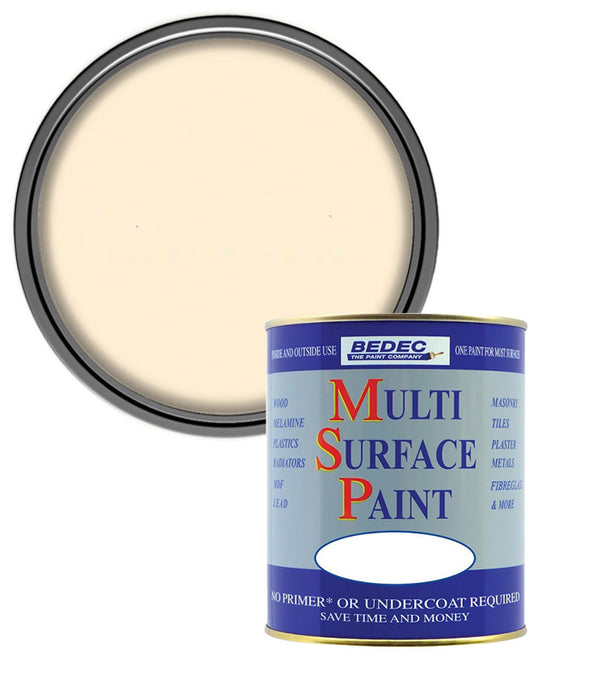 Bedec Multi Surface Soft Gloss Paint - Magnolia