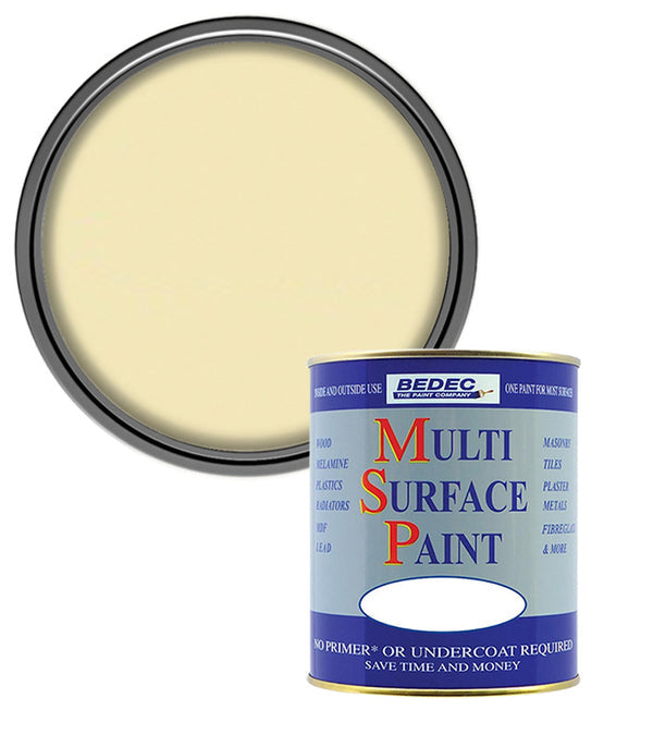 Bedec Multi Surface Soft Gloss Paint - Soft Cream