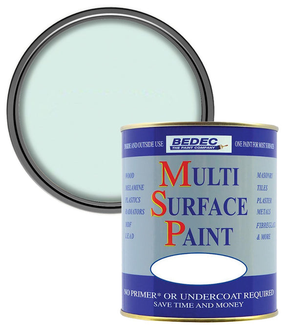 Bedec Multi Surface Soft Gloss Paint - Soft Mint