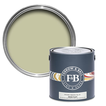 Farrow & Ball Multi Surface 750ml Dead Flat Stone White No.11