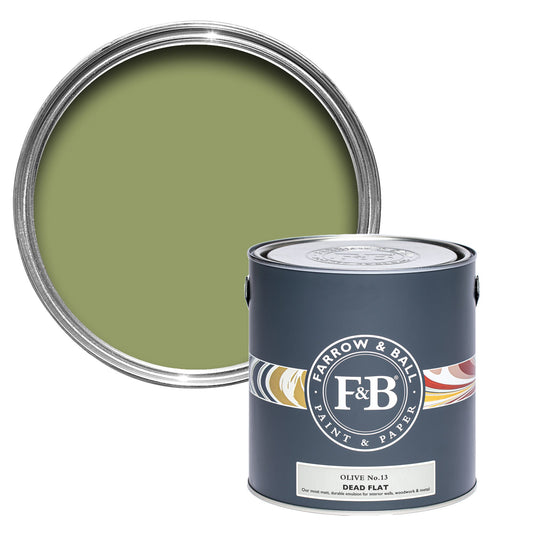 Farrow & Ball Multi Surface 5L Dead Flat Olive No.13