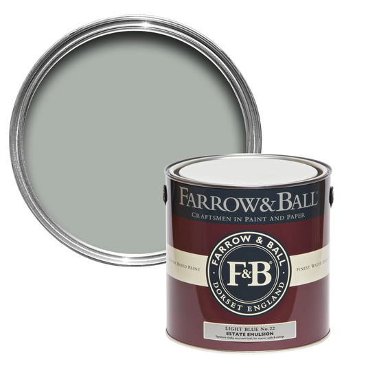 Farrow & Ball 100ml Sample Pot Light Blue No.22