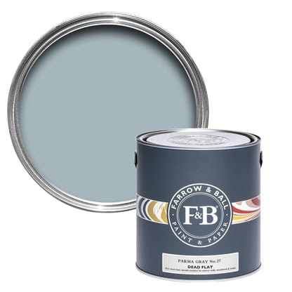Farrow & Ball Multi Surface 2.5L Dead Flat Parma Gray No.27