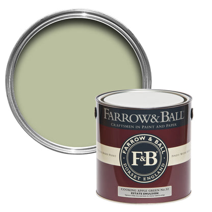 Tin Farrow & Ball 2.5L Modern Emulsion Cooking Apple Green No.32