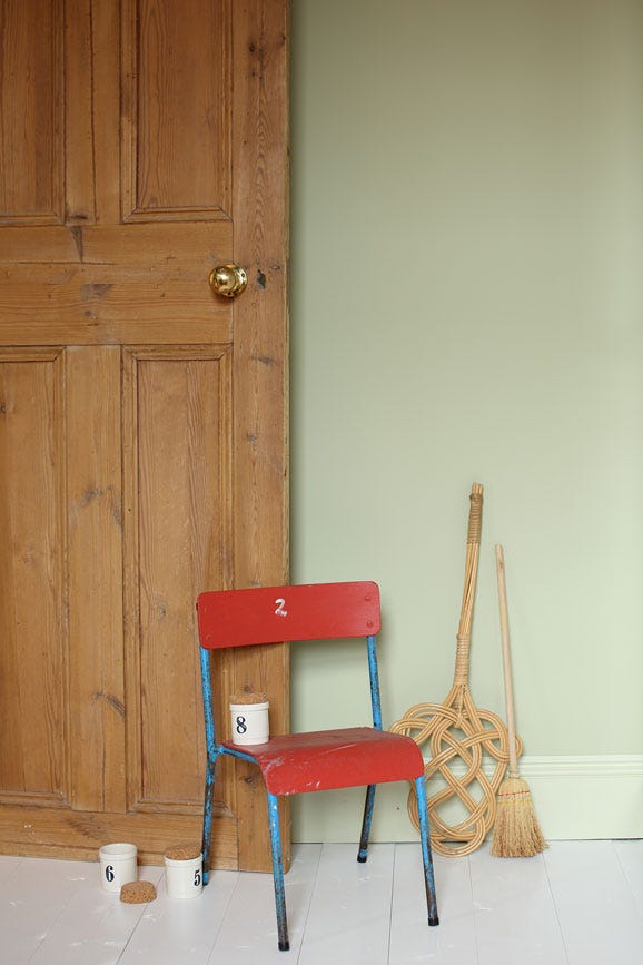 Farrow & Ball Multi Surface 5L Dead Flat Cooking Apple Green No.32