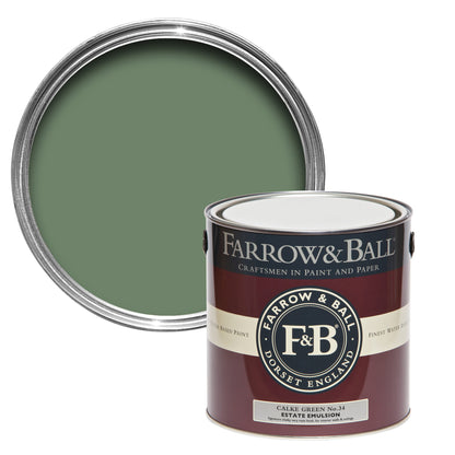 2.5L Estate Emulsion Calke Green No.34Farrow & Ball
