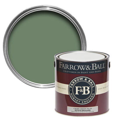 Farrow & Ball 2.5L Modern Eggshell Calke Green No.34