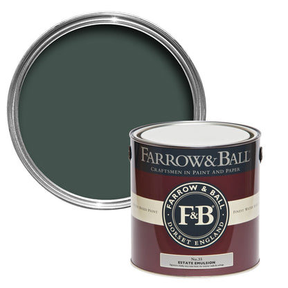 Tin Farrow & Ball 2.5L Modern Emulsion Chine Green No.35