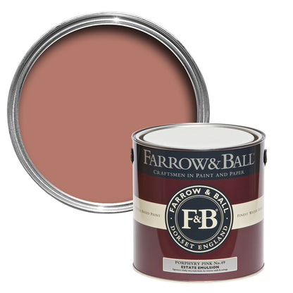 2.5L Estate Emulsion Porphyry Pink No.49Farrow & Ball