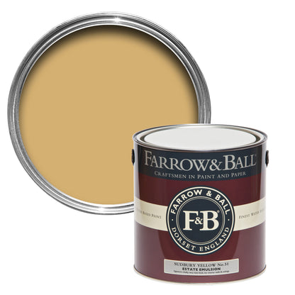 Farrow & Ball 100ml Sample Pot Sudbury Yellow No.51