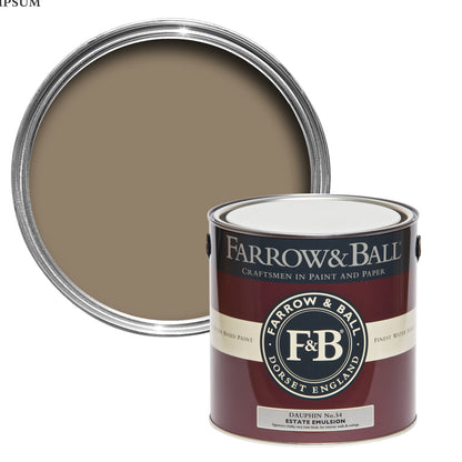 Farrow & Ball 750ml Flat Eggshell Dauphin No.54