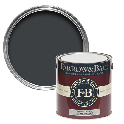 Farrow & Ball 2.5L Modern Eggshell Off-Black No.57