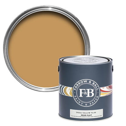 Farrow & Ball Multi Surface 5L Dead Flat India Yellow No.66