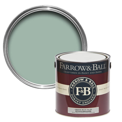 Farrow & Ball 2.5L Exterior Eggshell Green Blue No.84