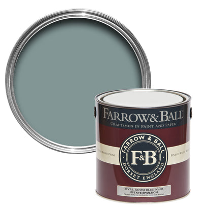 Farrow & Ball 100ml Sample Pot Oval Room Blue No.85
