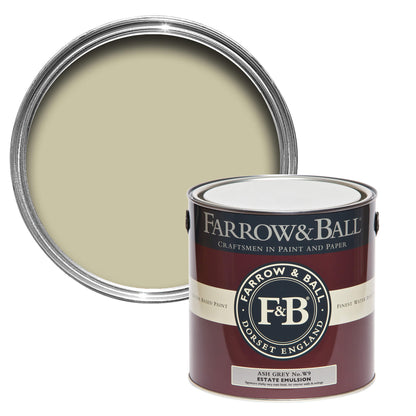 Farrow & Ball 2.5L Exterior Eggshell Ash Grey No.W9