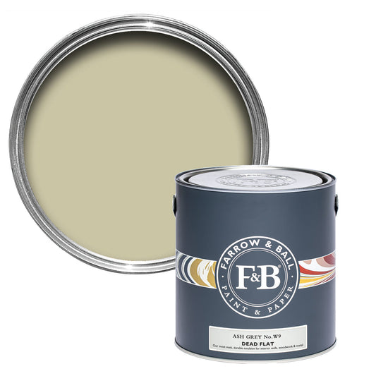 Farrow & Ball Multi Surface 5L Dead Flat Ash Grey No.W9