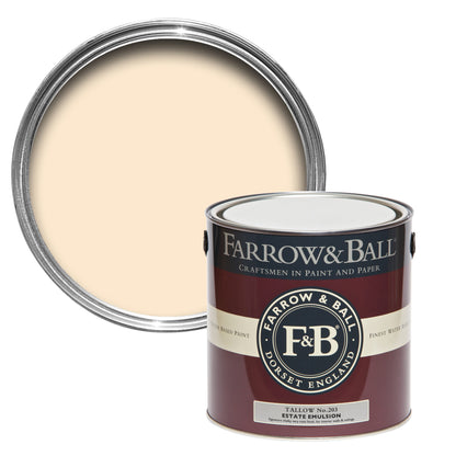 Tin Farrow & Ball 2.5L Modern Emulsion Tallow No.203