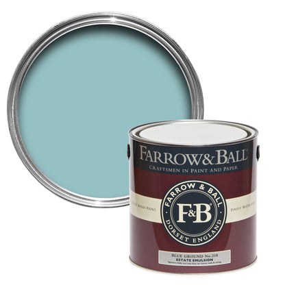 Farrow & Ball 2.5L Exterior Eggshell Blue Ground No.210