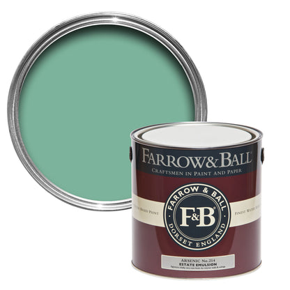 Farrow & Ball 2.5L Exterior Eggshell Arsenic No.214