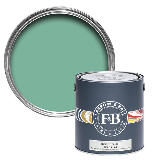 Farrow & Ball Multi Surface 2.5L Dead Flat Arsenic No.214