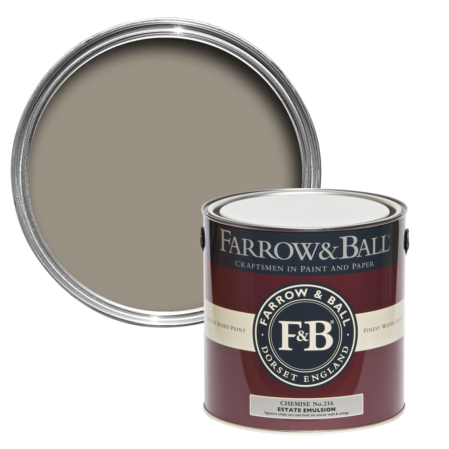 Farrow & Ball 750ml Modern Eggshell Chemise No.216