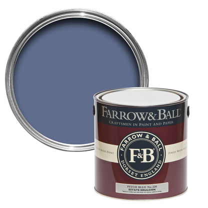 Farrow & Ball 750ml Flat Eggshell Pitch Blue No.220