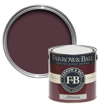 2.5L Estate Emulsion Brinjal No.222Farrow & Ball