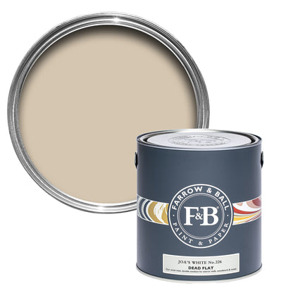 Farrow & Ball Multi Surface 5L Dead Flat Joa's White No.226