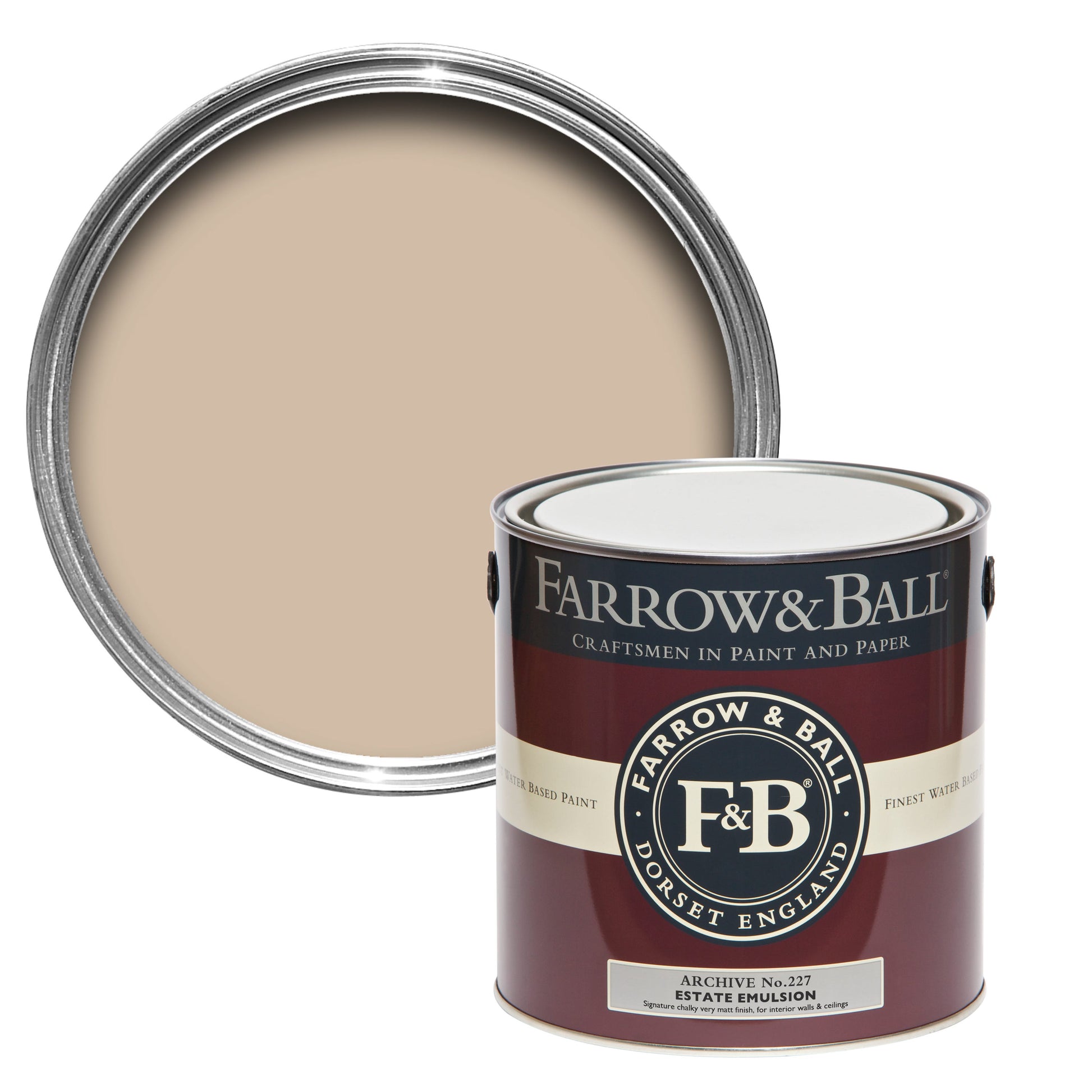 Tin Farrow & Ball 2.5L Modern Emulsion Archive No.227