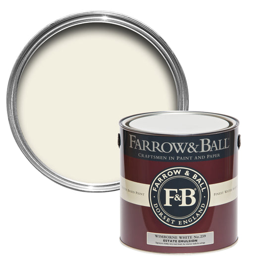 2.5L Estate Emulsion Wimborne White No.239Farrow & Ball