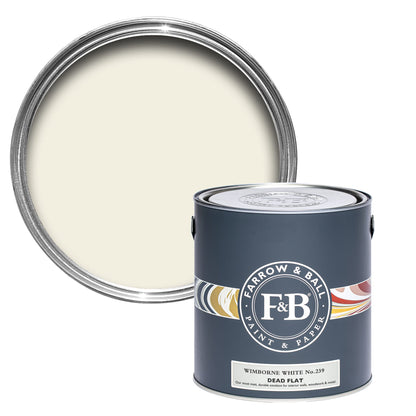 Farrow & Ball Multi Surface 5L Dead Flat Wimborne White No.239
