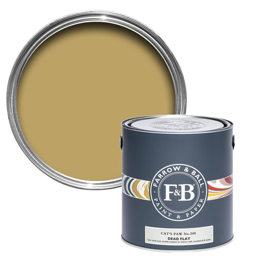 Farrow & Ball Multi Surface 2.5L Dead Flat Cats Paw No.240