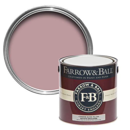 Farrow & Ball 2.5L Modern Eggshell Cinder Rose No.246