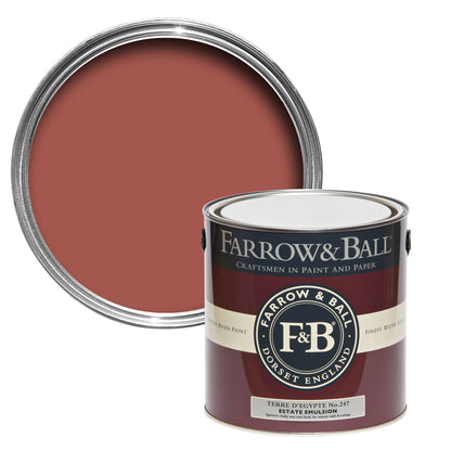 Farrow & Ball 2.5L Flat Eggshell Terre d' Egypte No.247