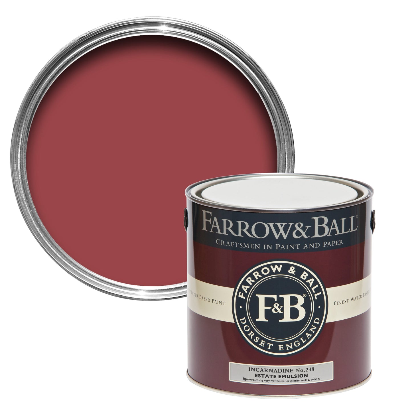 Farrow & Ball 2.5L Exterior Eggshell Incarnadine No.248