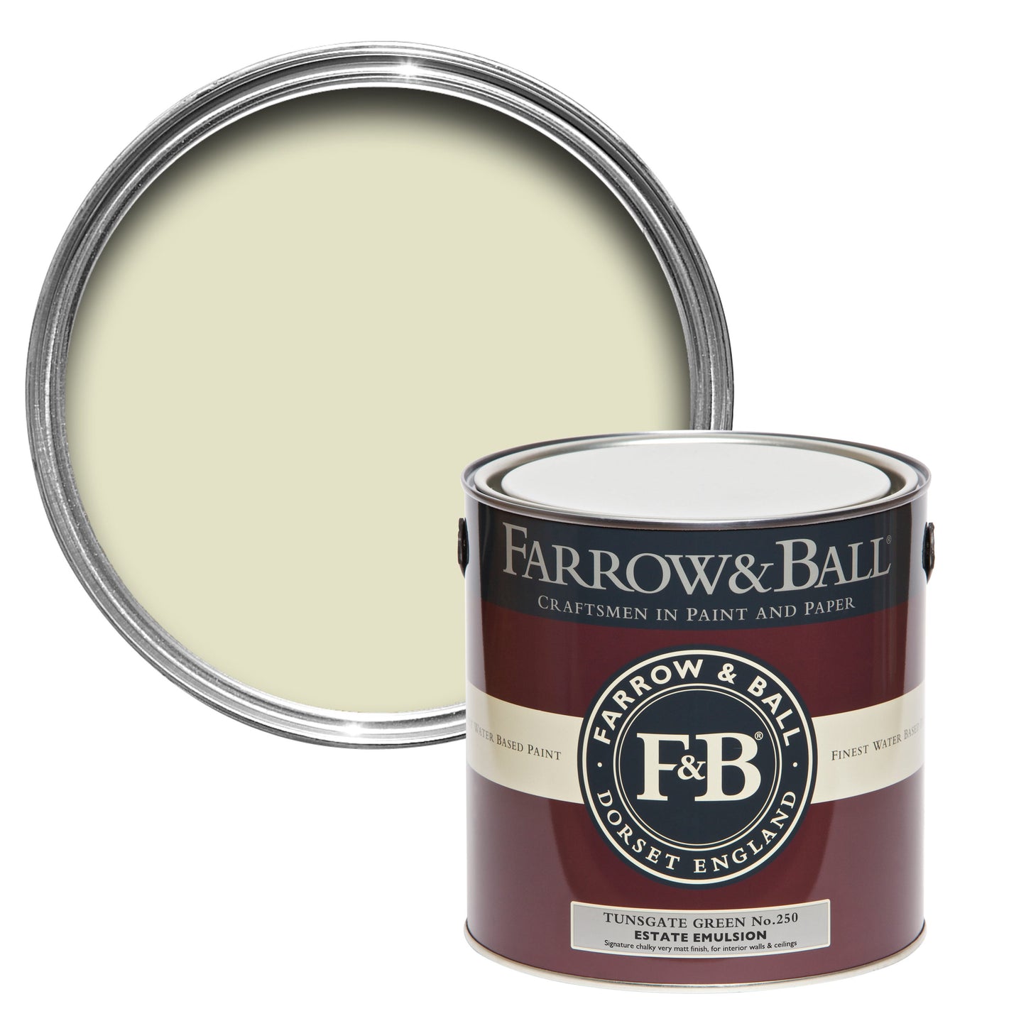 Farrow & Ball 750ml Modern Eggshell Tunsgate Green No.250