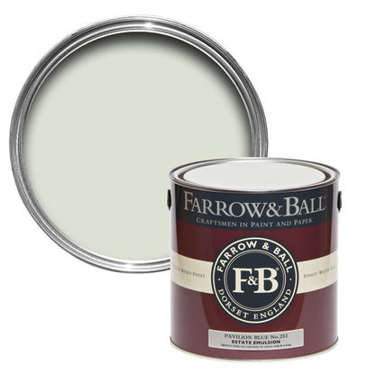 Tin Farrow & Ball 2.5L Modern Emulsion Pavilion Blue No.252