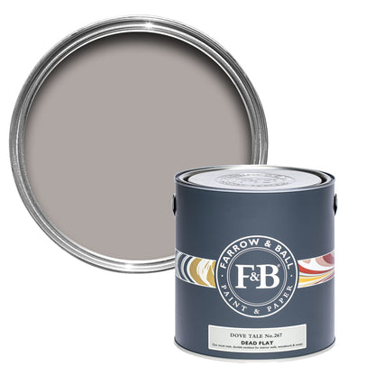 Farrow & Ball Multi Surface 5L Dead Flat Dove Tale No.267