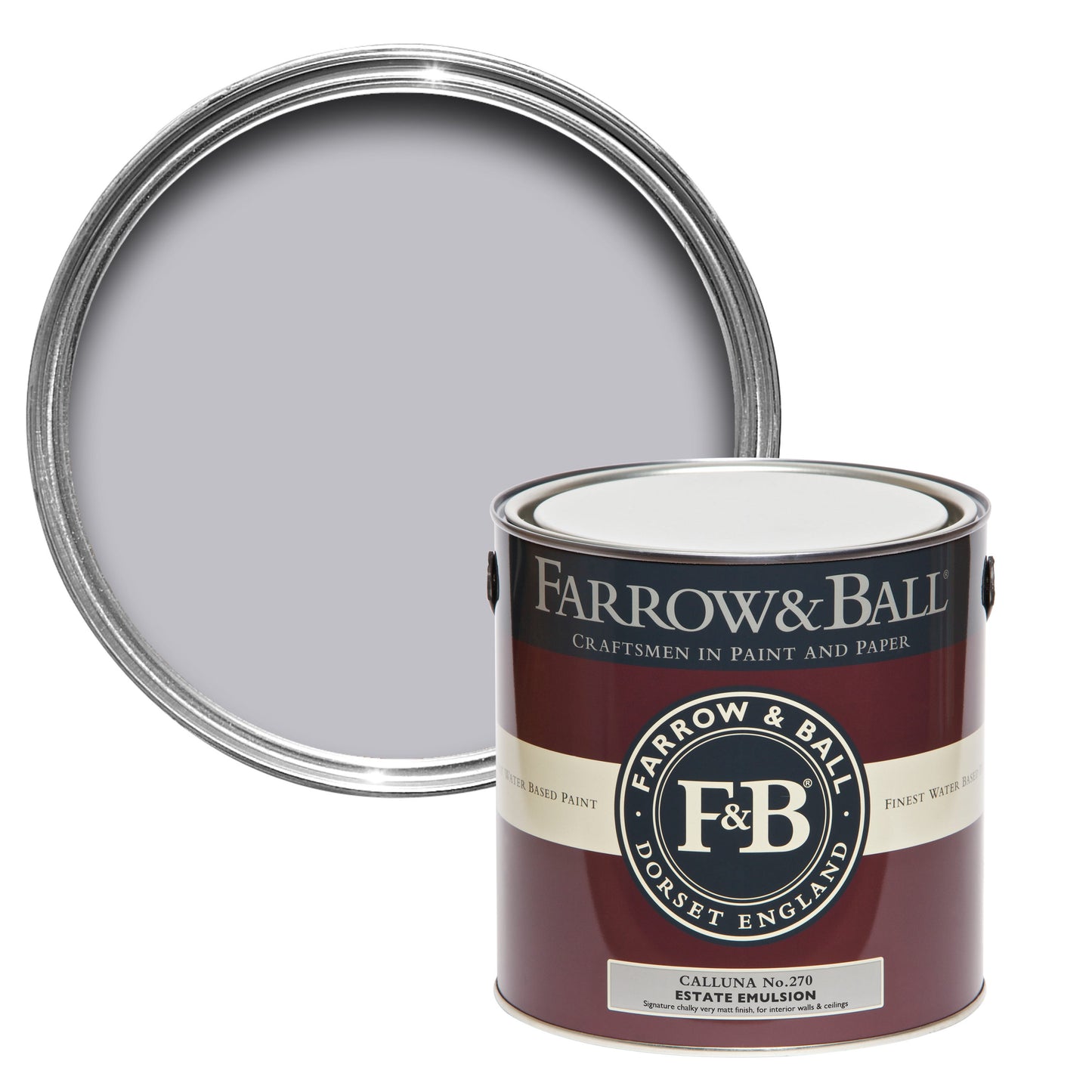 Farrow & Ball 2.5L Modern Eggshell Calluna No.270