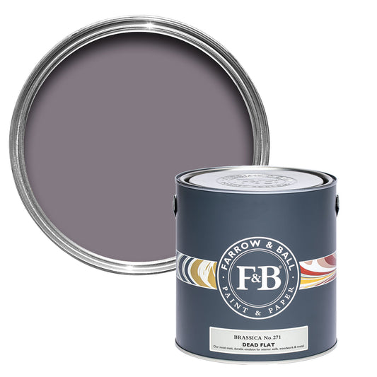 Farrow & Ball Multi Surface 2.5L Dead Flat Brassica No.271