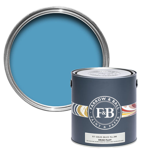Farrow & Ball Multi Surface 5L Dead Flat St Giles Blue No.280