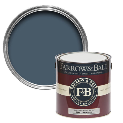 Farrow & Ball 100ml Sample Pot Stiffkey Blue No.281