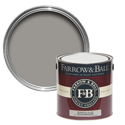 Farrow & Ball 2.5L Exterior Eggshell Worsted No.284