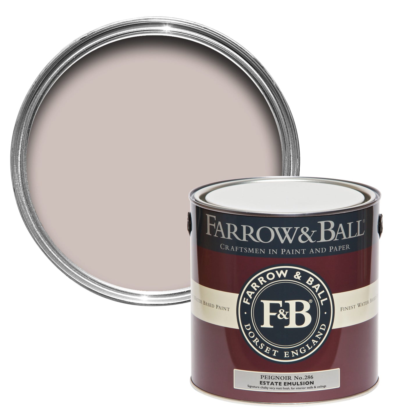 Farrow & Ball 2.5L Exterior Eggshell Peignoir No.286