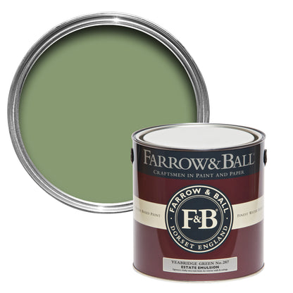 Tin Farrow & Ball 2.5L Modern Emulsion Yeabridge Green No.287